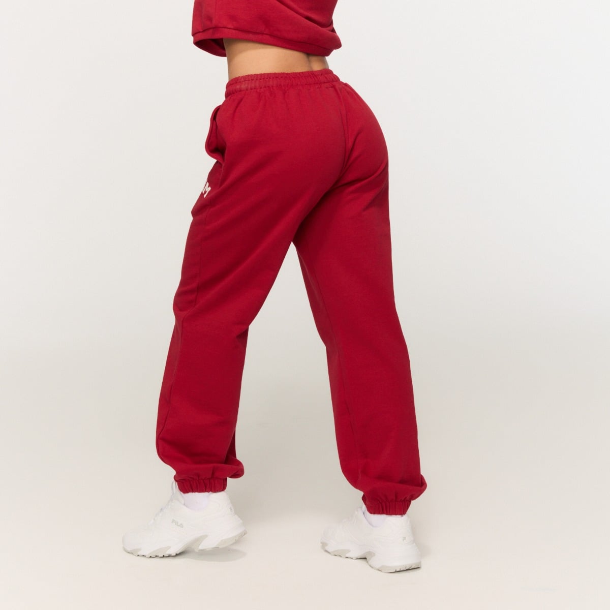 Γυναικείο Varsity Joggers Red - GymBeam