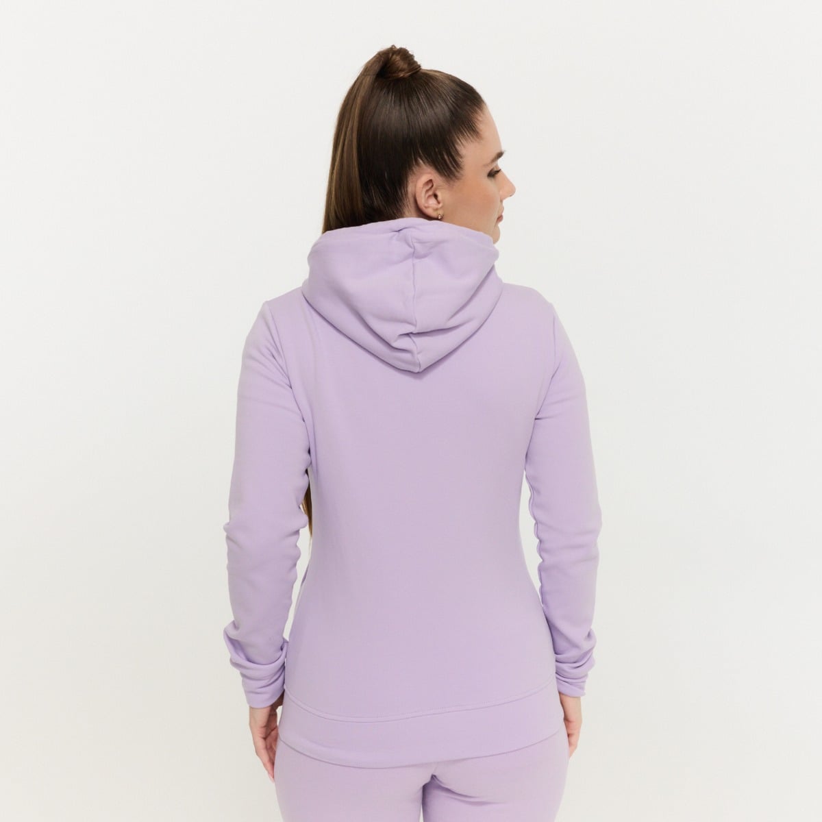 Γυναικείο Limitless Zip Up Hoodie Lavender - GymBeam