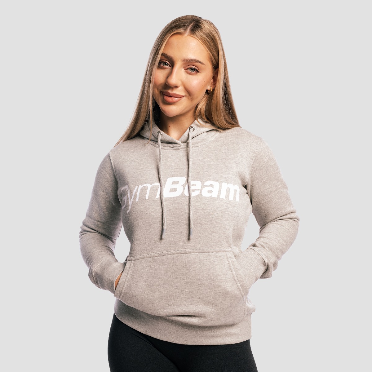 Γυναικείο Athlete Hoodie Grey - GymBeam
