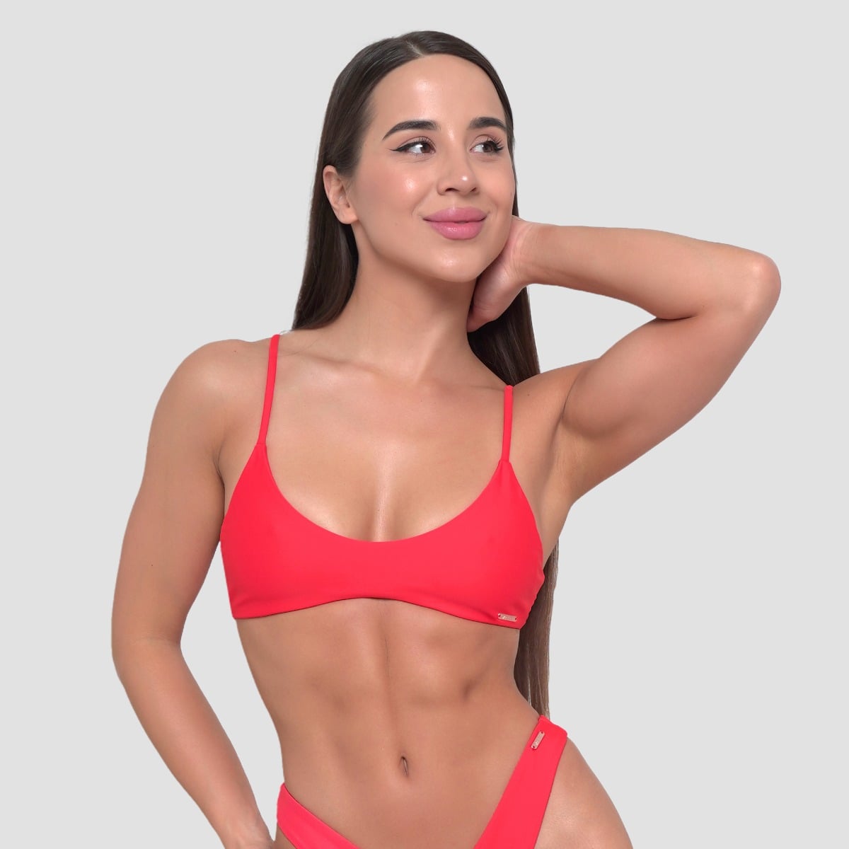 Γυναικείο Bikini Top HAWAII Red - GymBeam