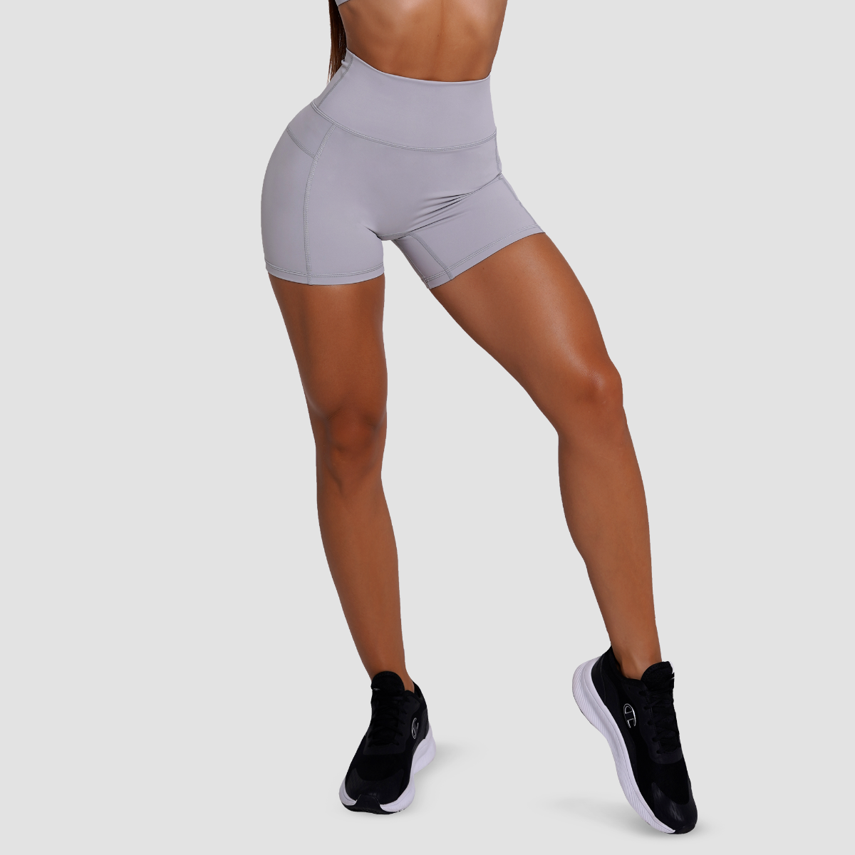 Γυναικείο σορτς FIT Mist Grey - GymBeam