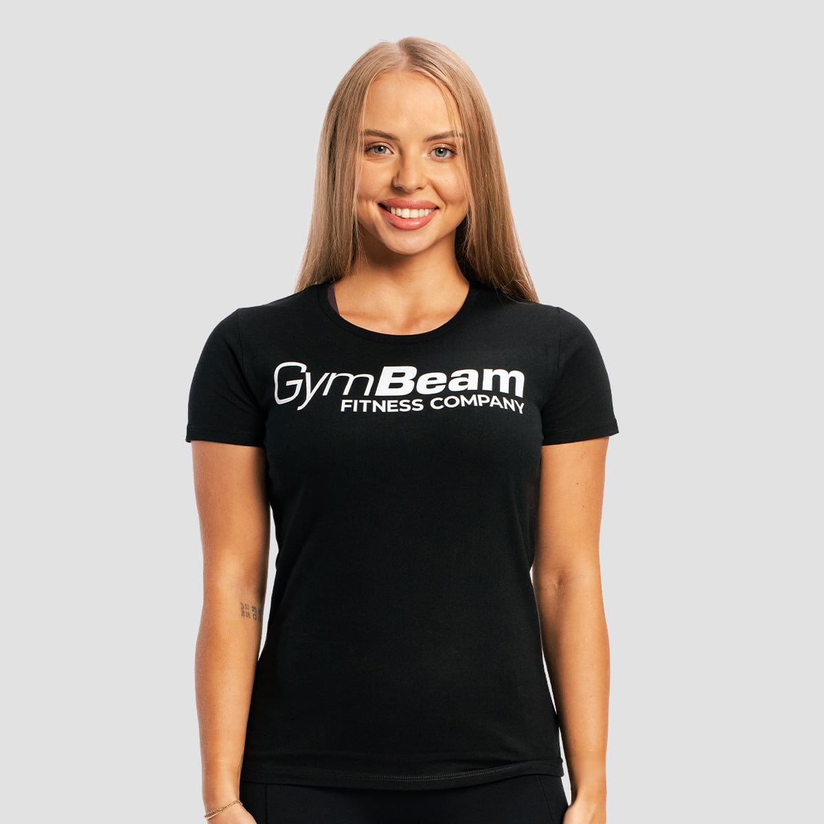 Γυναικείο Fitness T-shirt Black - GymBeam
