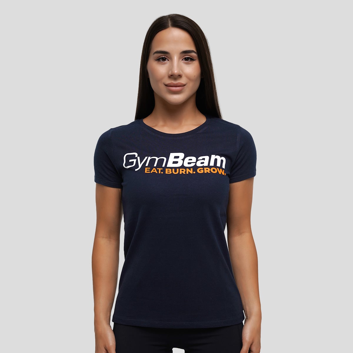 Γυναικείο T-Shirt Grow Navy - GymBeam
