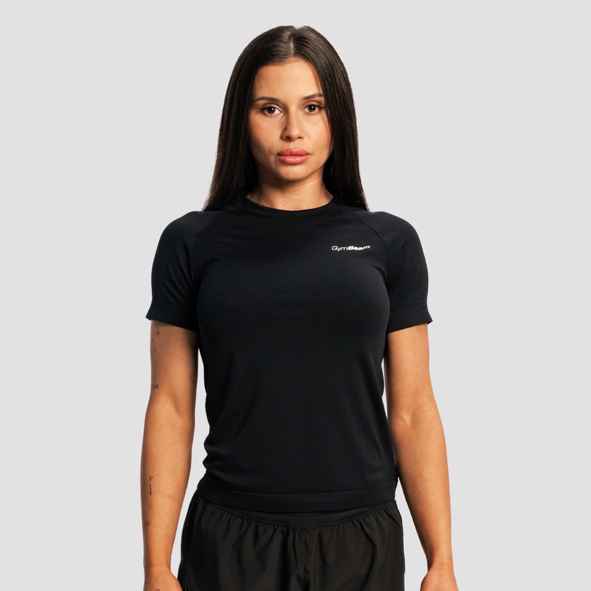 Γυναικείο Τ-Shirt Pulse X Running Black - GymBeam