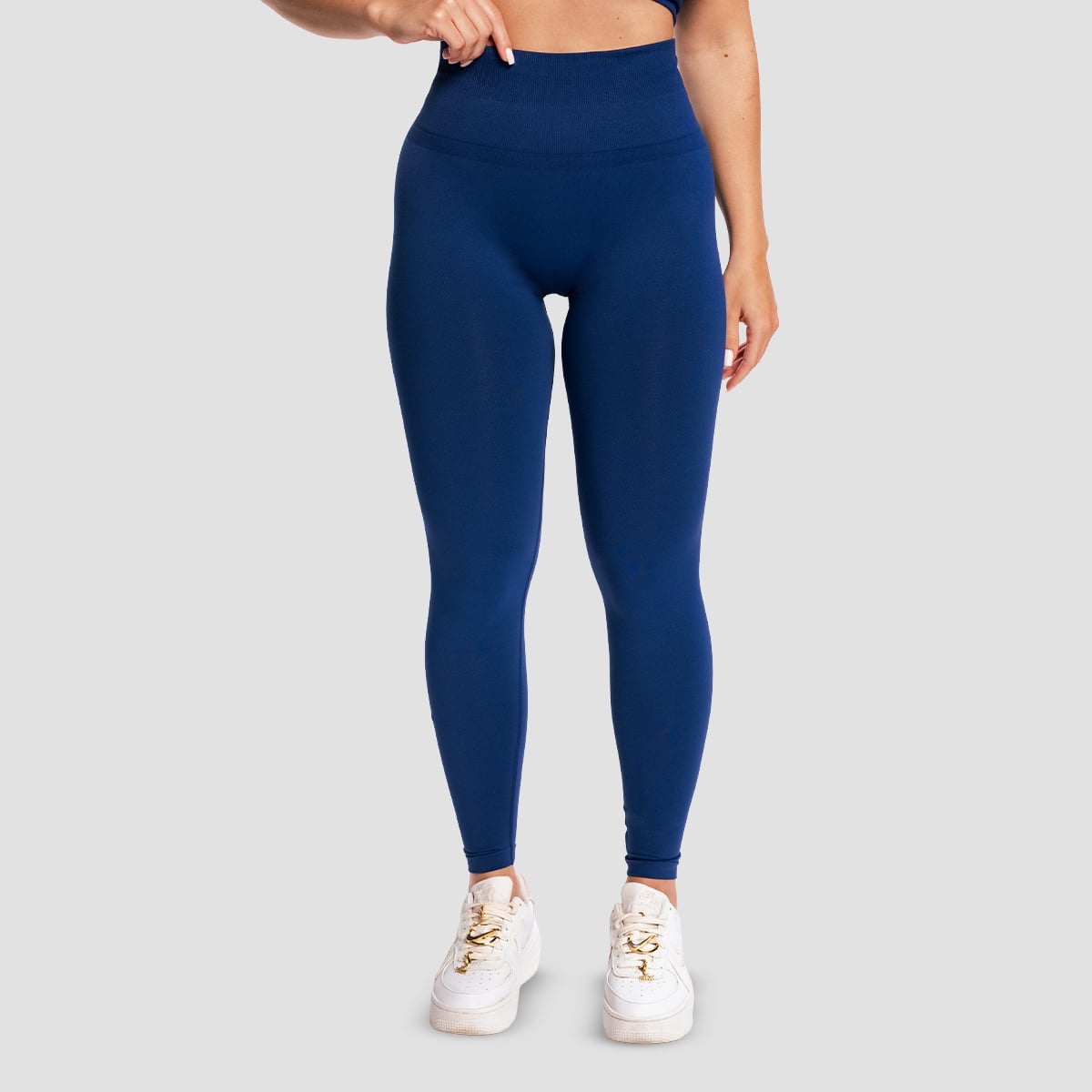 Γυναικείο Κολάν Sculpt Seamless Navy - GymBeam