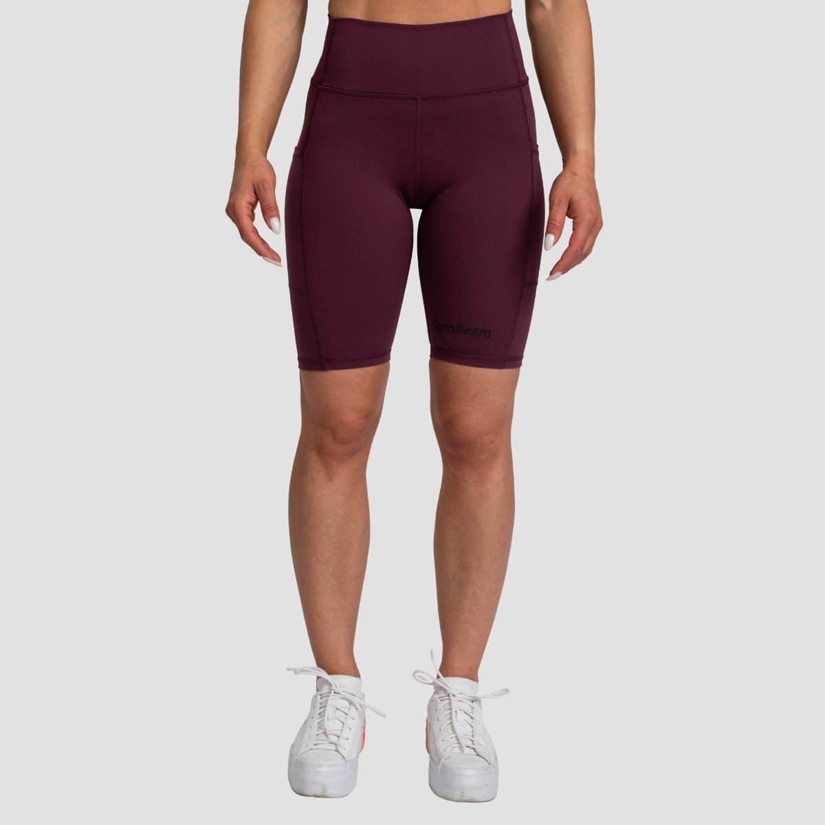 Γυναικείο Biker Shorts Eggplant - GymBeam