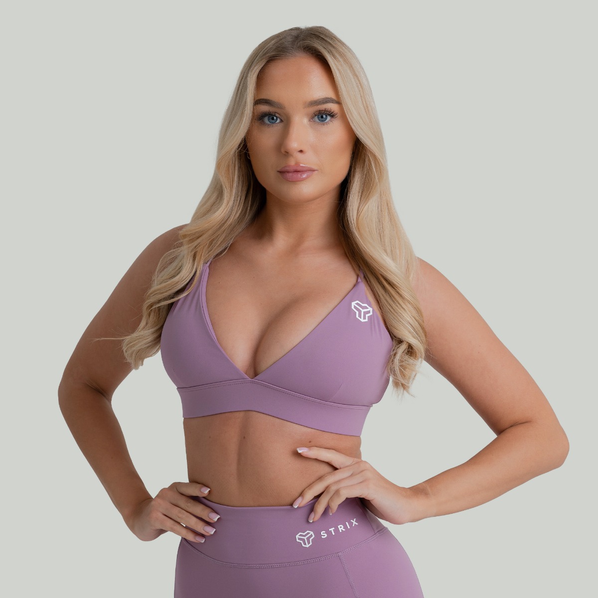 ZOA Triangle Sports Bra Orchid - STRIX